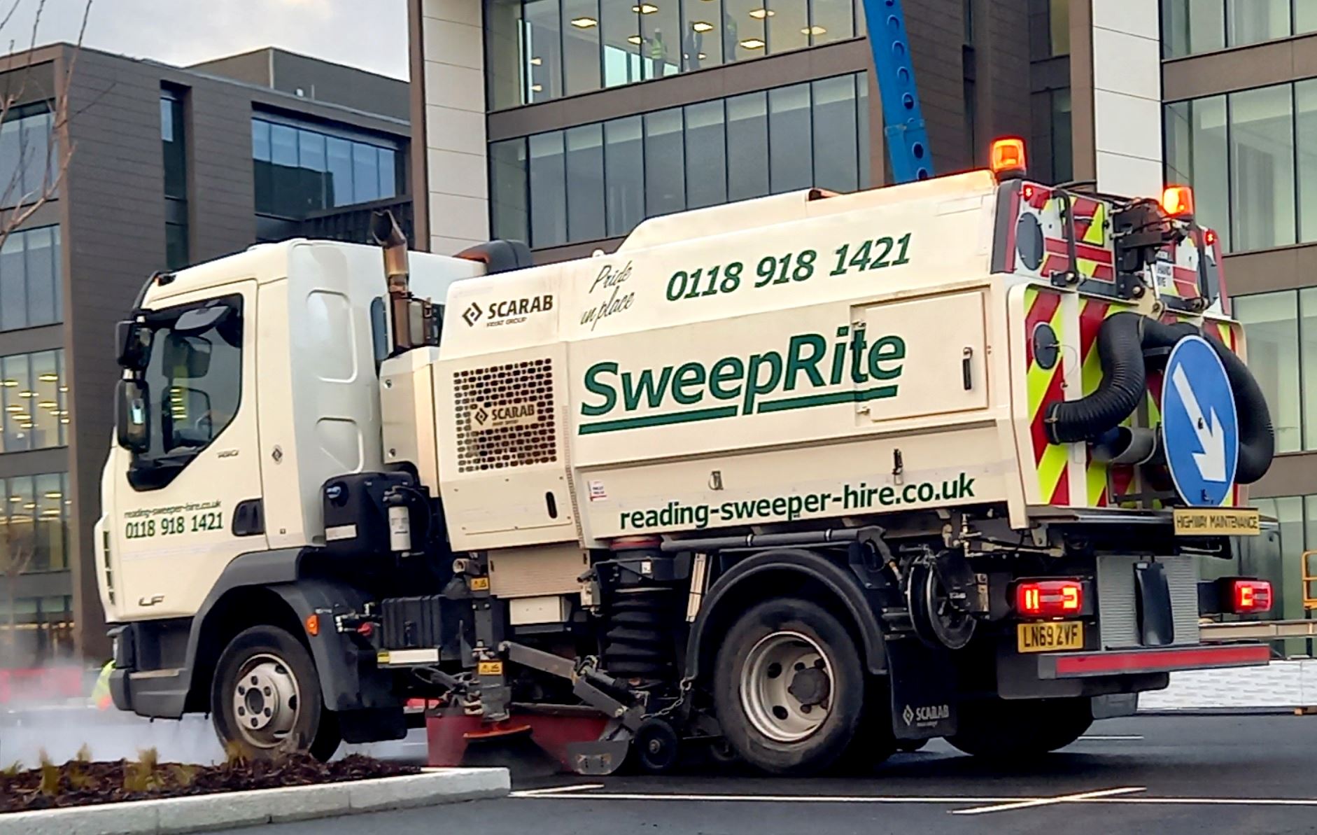 Scarab Merlin Road Sweeper